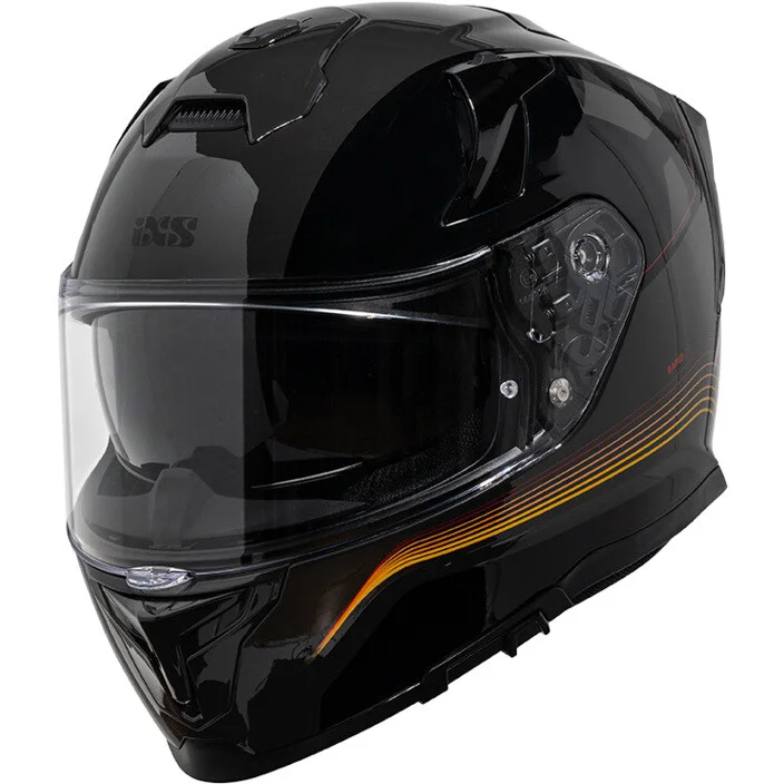 Casco Moto Integrale iXS RAPID 2.0 Graphic Nero-Antracite Prezzo Di Fabbrica