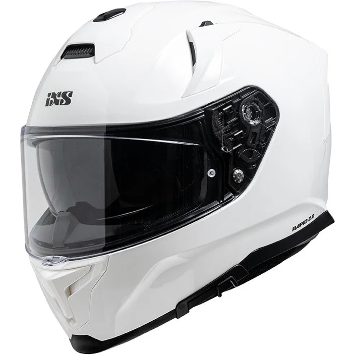Casco Moto Integrale iXS RAPID 2.0 Lucido Bianco Must-Have