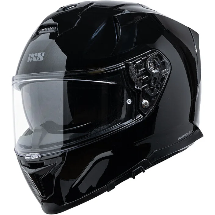 Compra Oggi Stesso Casco Moto Integrale iXS RAPID 2.0 Lucido Nero