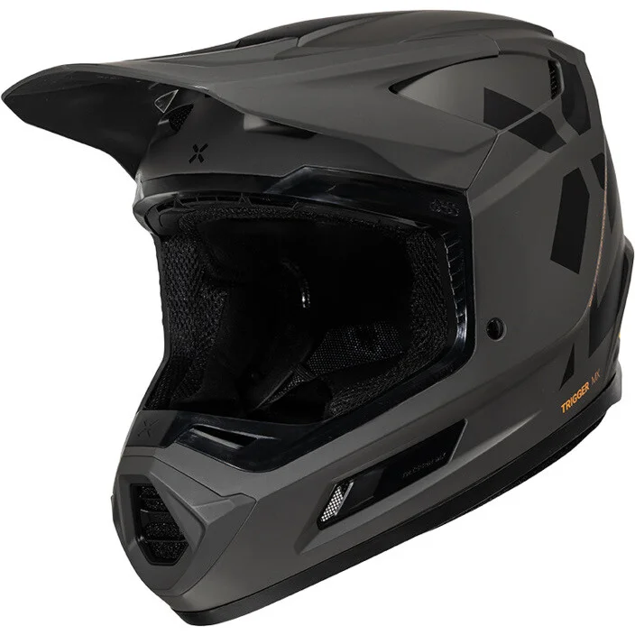 Promozione Esclusiva Casco Moto Integrale iXS TRIGGER MX 1.0 MIPS Opaco Nero-Arancio