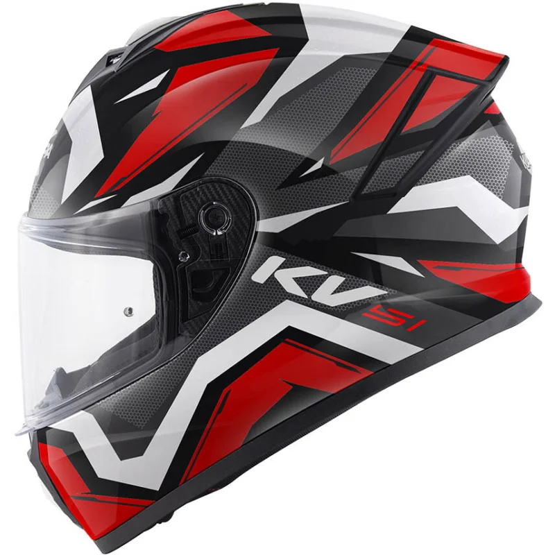 Non Perdere Casco Moto Integrale Kappa KV51 INSERT Nero Grigio Bianco Rosso