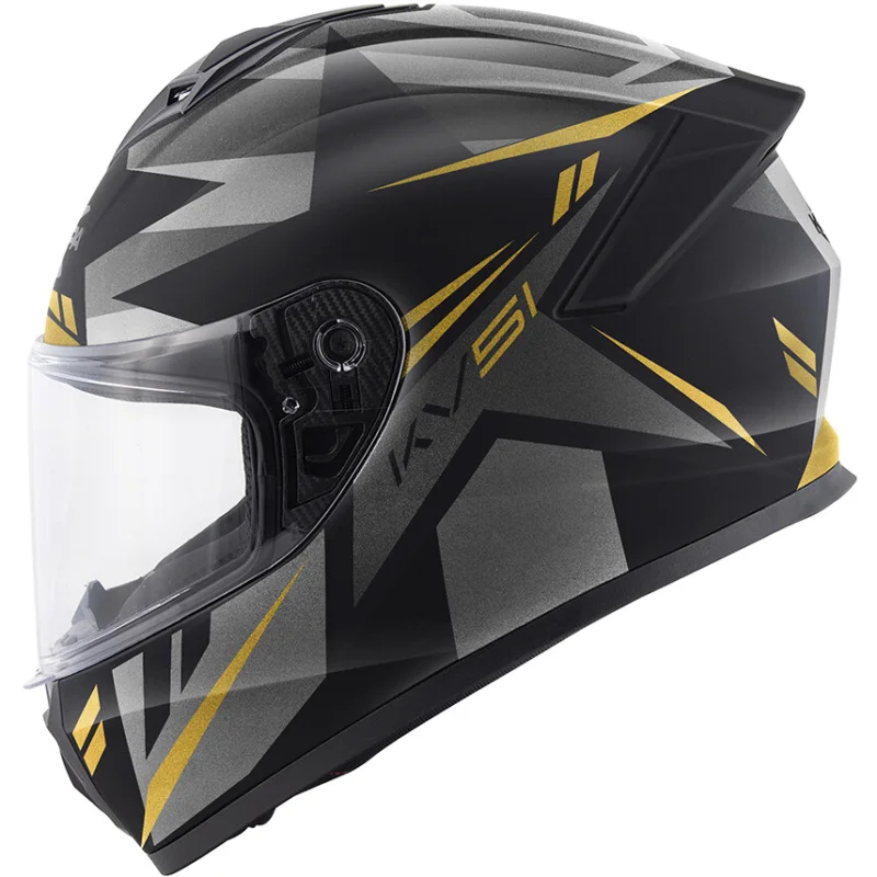 Casco Moto Integrale Kappa KV51 ZENITH Nero Titanio Oro Prezzo Scontato