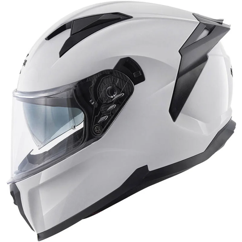 Casco Moto Integrale Kappa KV52 Bianco Lucido Compra Oggi Stesso