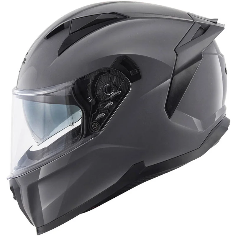 Spedizione Gratuita Casco Moto Integrale Kappa KV52 Grigio Lucido