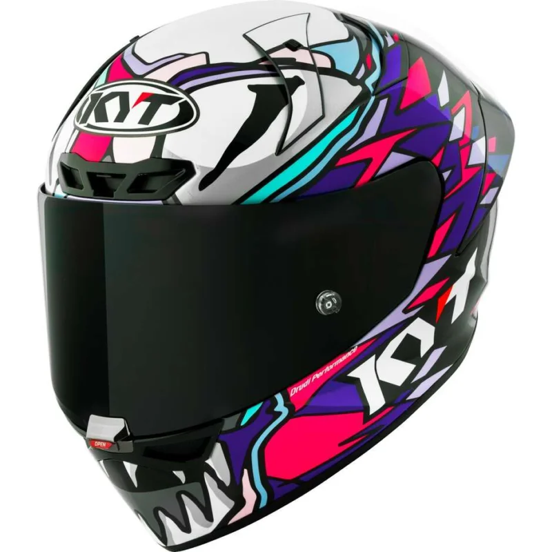 Casco Moto Integrale Kyt KX-1 RACE GP BASTIANINI REP.2023- -FIM Prezzo Di Fabbrica