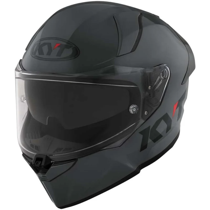 Reso Gratuito Casco Moto Integrale Kyt R2R PLAIN Grigio