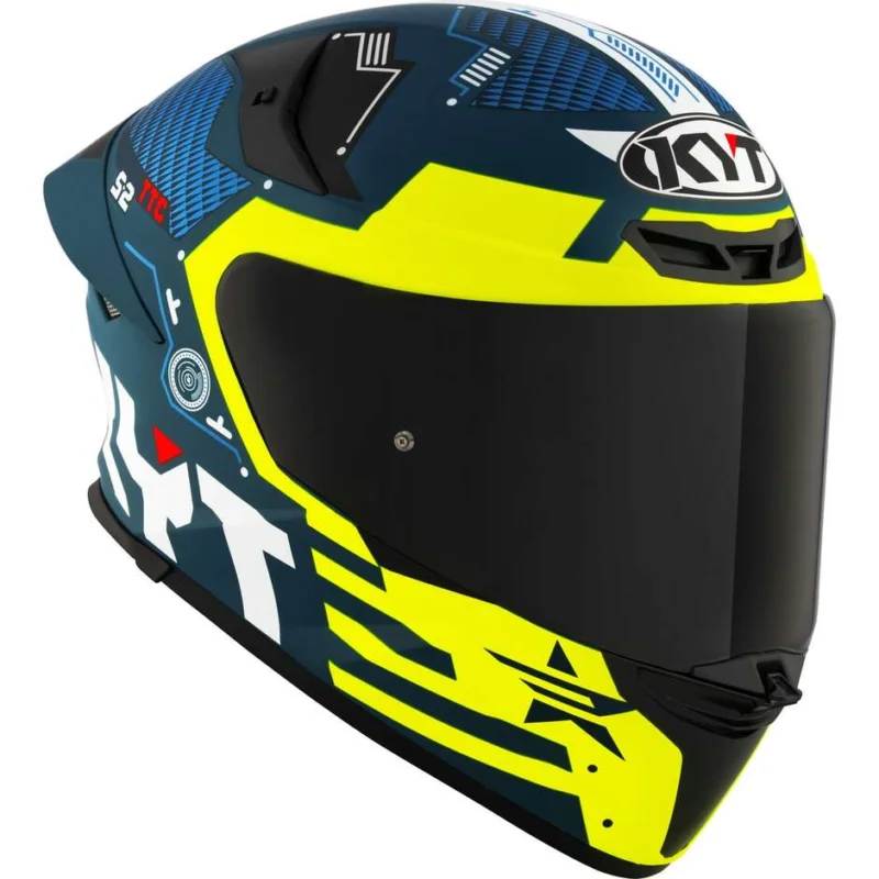 A Buon Prezzo Casco Moto Integrale Kyt TT-REVO FUSELAGE Giallo Opaco