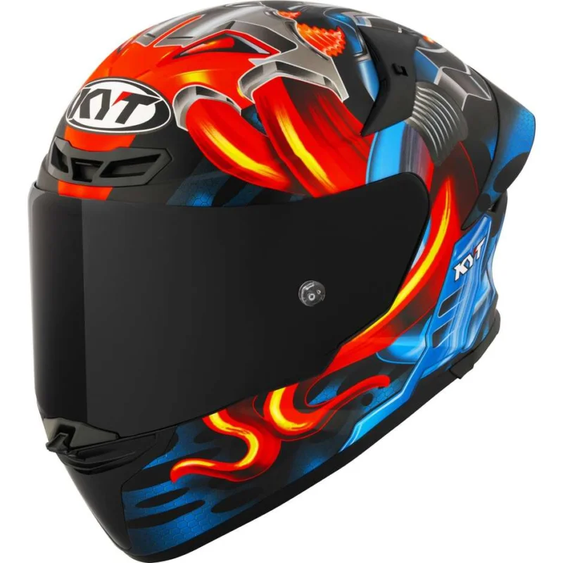 Casco Moto Integrale Kyt TT-REVO MAGNET Opaco Popolare