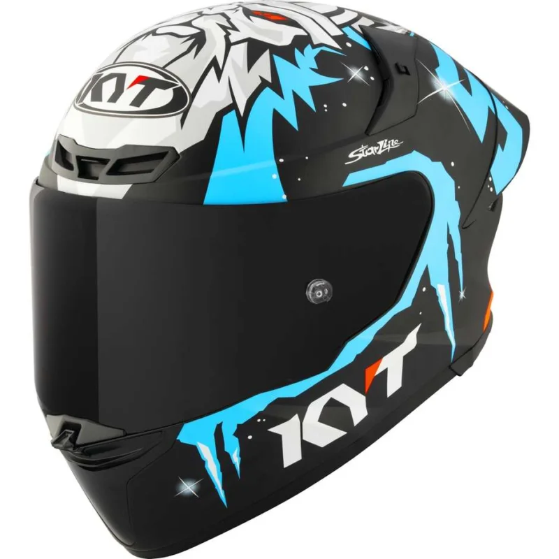 Casco Moto Integrale Kyt TT-REVO MASIA REPLICA Winter Test Opaco Professionale