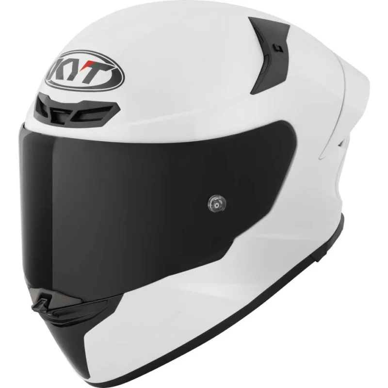 Casco Moto Integrale Kyt TT-REVO PLAIN Bianco Acquista Ora