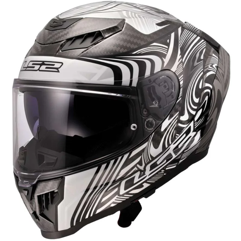 Compra Adesso Casco Moto Integrale LS2 FF807 DRAGON ENTHUM Silver