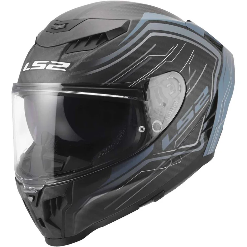 Casco Moto Integrale LS2 FF807 DRAGON SUBIC Blu Petrolio Di Tendenza