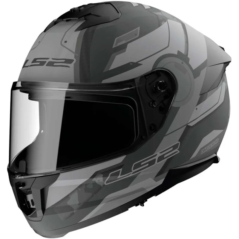Affare Casco Moto Integrale Ls2 FF808 STREAM II SHADOW Titanio Opaco Grigio