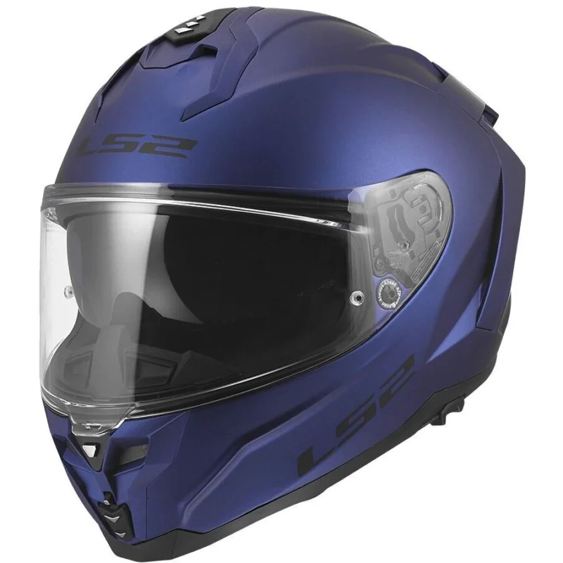 Casco Moto Integrale LS2 FF817 CHALLENGER II SOLID Opaco Navy Blu Prezzo Scontato