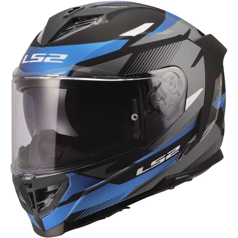Miglior Prezzo Casco Moto Integrale LS2 FF818 STORM III KOMAI Nero Blu