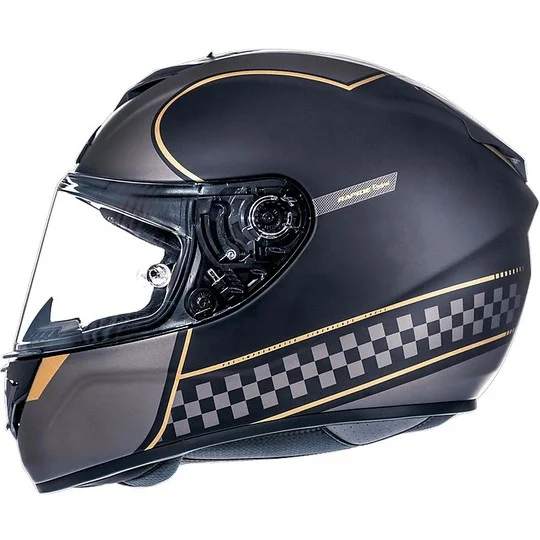 Casco moto Integrale MT Helmets Rapide Revival A1 Nero Opaco Must-Have