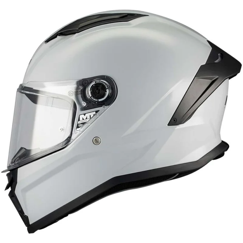 Casco Moto Integrale Mt Helmets STINGER 2 PURE A12 Grigio Lucido Offerta