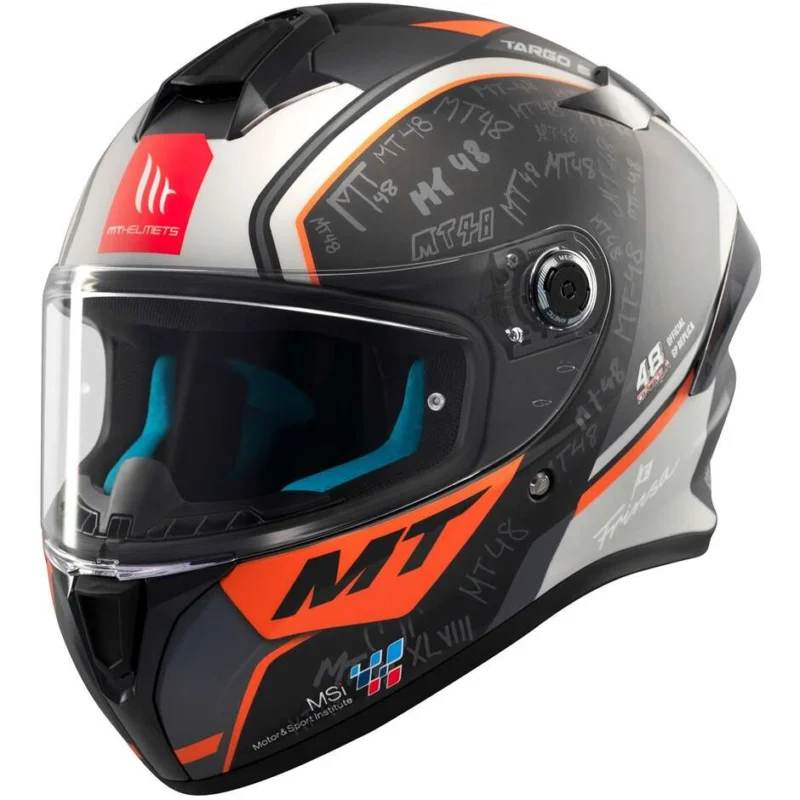 Casco Moto Integrale Mt Helmets TARGO S ORTOLA 2024 B4 Opaco Novità