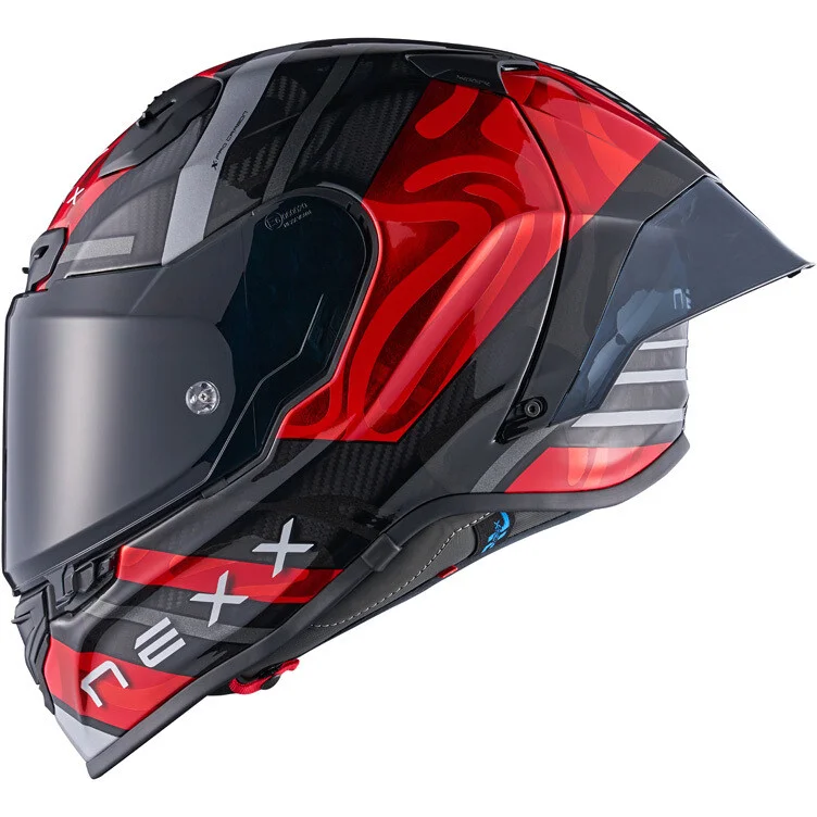 Casco Moto Integrale Nexx X.R3R Swirl Rosso Solo Oggi