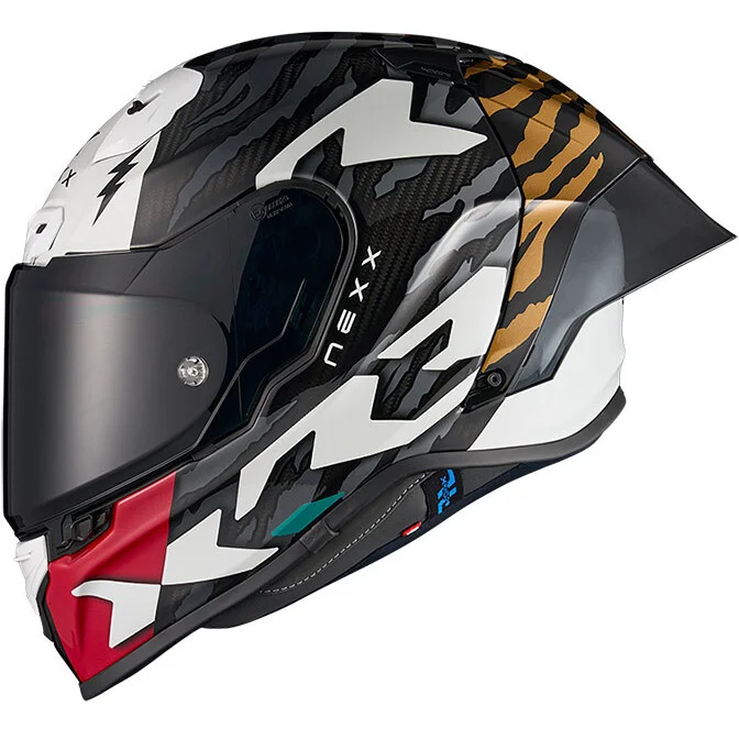 Must-Have Casco Moto Integrale Nexx X.R3R ZIGER Grigio Oro