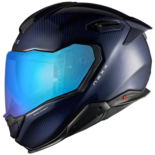 Casco Moto integrale Nexx X.TR Carbon Blu Non Perdere