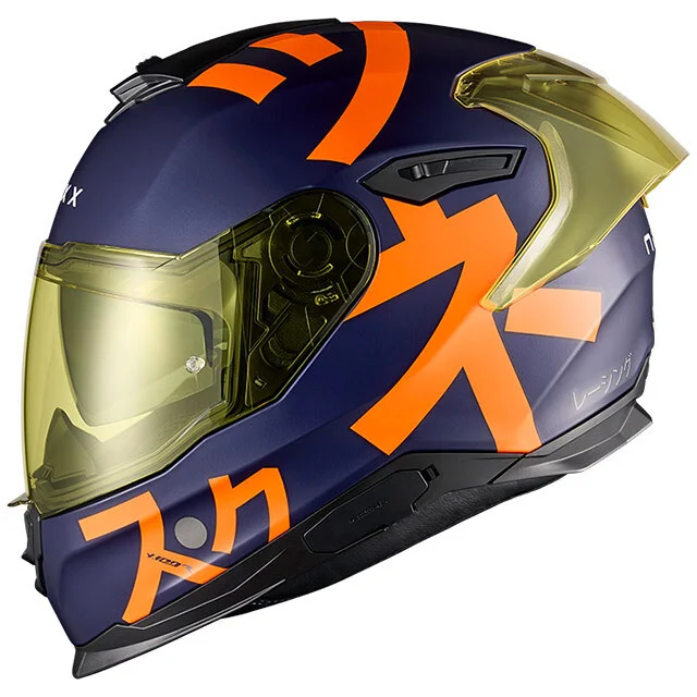Sconto Casco Moto Integrale Nexx Y.100R NIPPON Blu Opaco