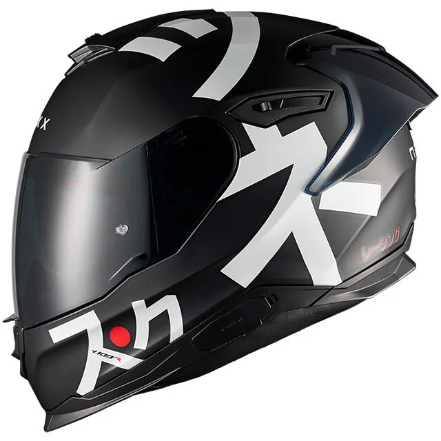 Nuova Collezione Casco Moto Integrale Nexx Y.100R NIPPON Nero Opaco