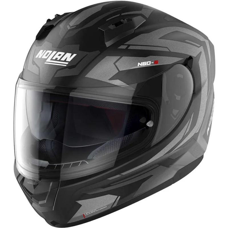 Casco Moto Integrale Nolan N60.6 ANCHOR 020 Nero Opaco Consegna Rapida