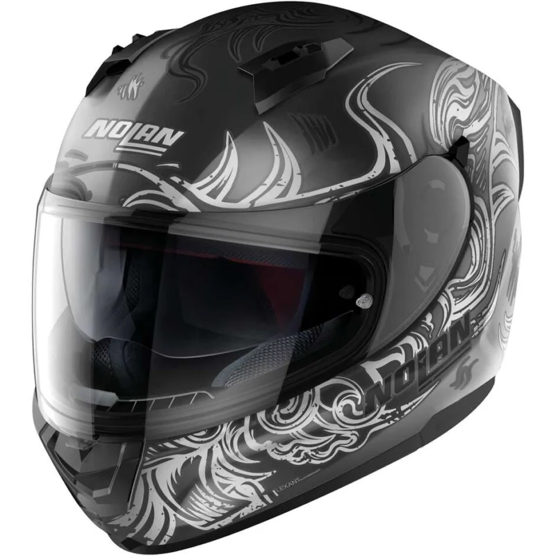 Casco Moto IntegraleNolan N60-6 MUSE 069 Bianco Nero Opaco Ultimissimo Modello