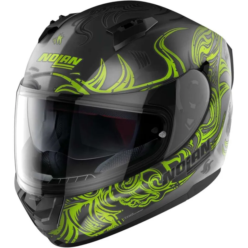 Nuovo Arrivo Casco Moto IntegraleNolan N60-6 MUSE 071 Giallo Nero Opaco
