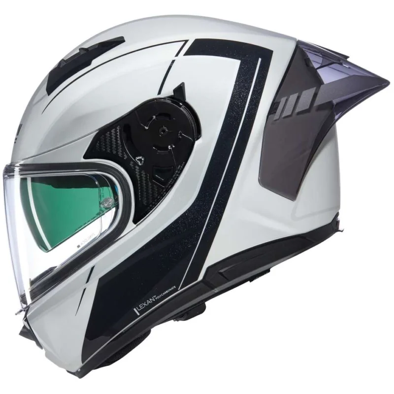 Offerta Limitata Casco Moto Integrale Nolan N60-6 SPORT MESMERICO 341 Bianco Nero Metal
