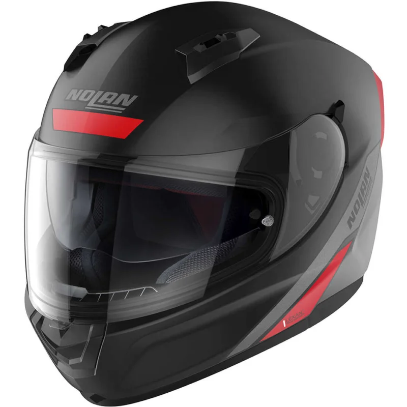 Offerta Limitata Casco Moto Integrale Nolan N60.6 STAPLE 041 Rosso Opaco