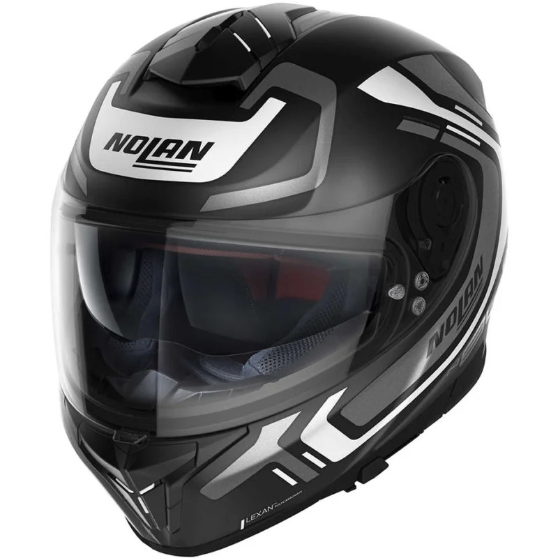 Casco Moto Integrale Nolan N80.8 ALLY N-Com 038 Grigio Opaco Più Venduto
