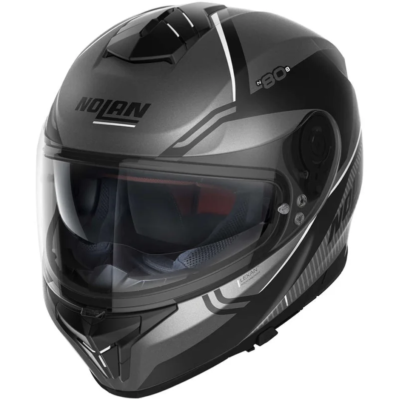 Compra Oggi Stesso Casco Moto Integrale Nolan N80.8 ASTUTE N-Com 023 Bianco Opaco