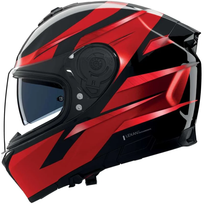 Casco Moto Integrale Nolan N80-8 FERVO 355 Nero Rosso Lucido Compra Online