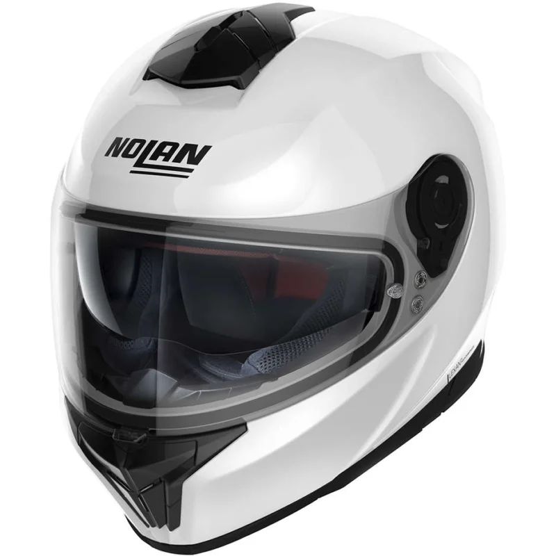 Casco Moto Integrale Nolan N80-8 SPECIAL N-Com 015 Pure Bianco Nuovo Arrivo