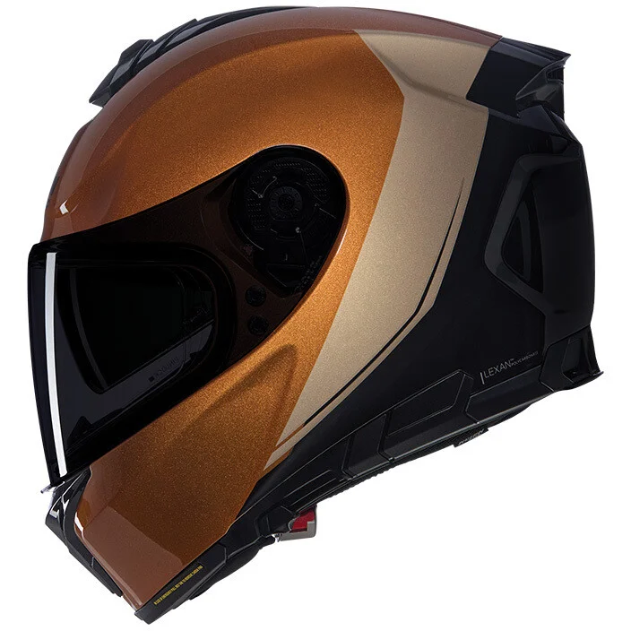 Ordina Subito Casco Moto Integrale Nolan N80-8 VERNICIATURA SPECIALE 341 Ocra Nero