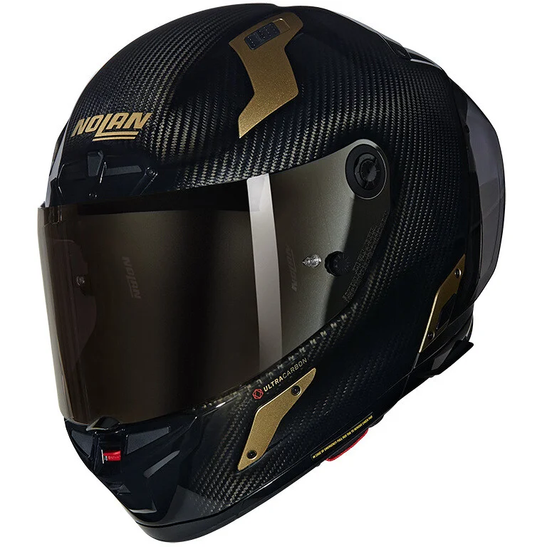 Spedito Oggi Casco Moto Integrale Nolan X-804 RS AUREO 330 Oro