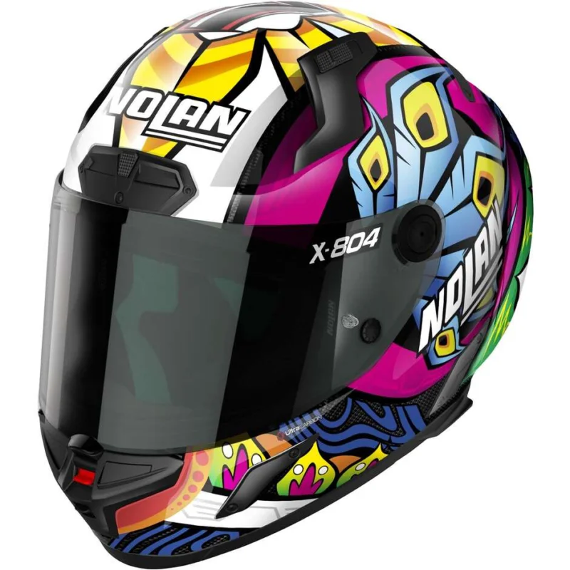 Offerta Lampo Casco Moto IntegraleNolan X-804 RS U.C. DAVIES 027 Multicolor