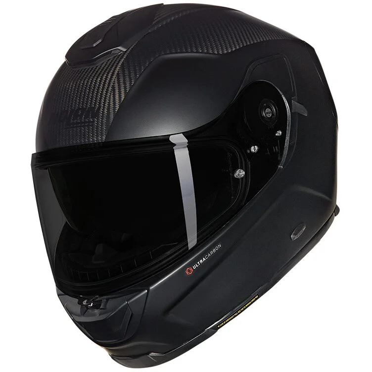 Casco Moto Integrale Nolan X-903 ULTRA CARBON TRIPLONERO 323 Carbonio Opaco Pagamento Sicuro
