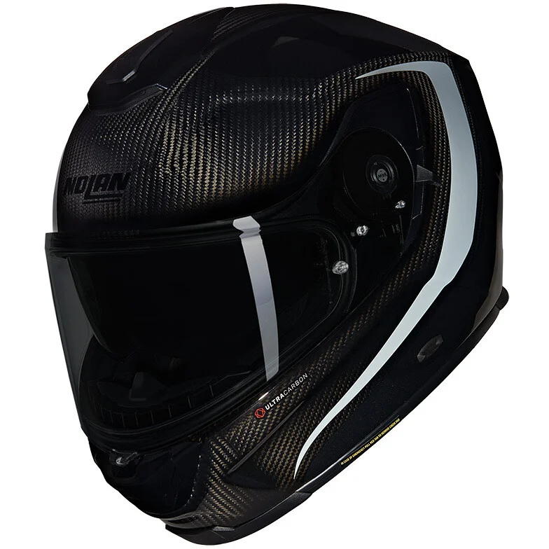 Reso Gratuito Casco Moto Integrale Nolan X-903 ULTRA INTRIGO 346 Nero Grigio