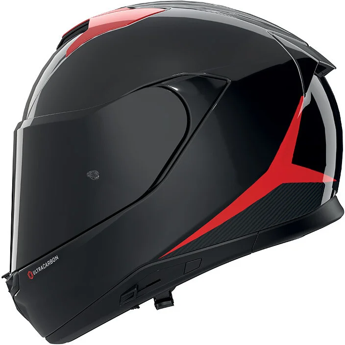 Offerta Casco Moto Integrale Nolan X-904 ULTRA CARBON EMBLEMA 353 Nero Rosso Lucido