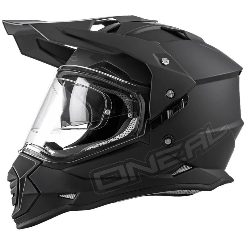 Esclusivo Casco Moto Integrale Oneal SIERRA Helmet FLAT V.23 Nero Opaco