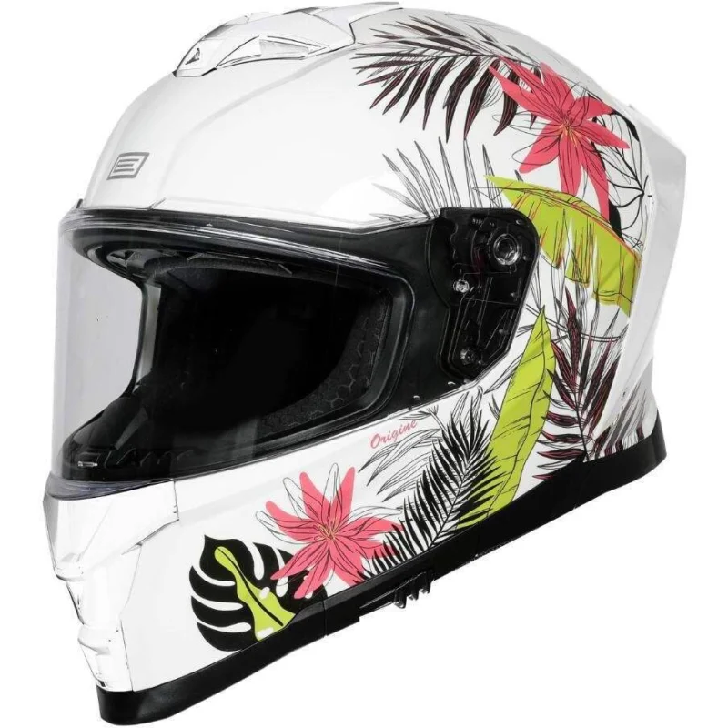 Casco Moto Integrale Origine ETNA TROPICAL FLUO YELLOW Giallo Fluo Scelto Dai Clienti