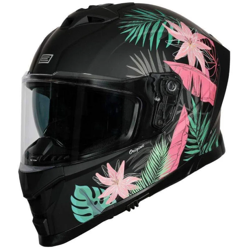 Sconto Casco Moto Integrale Origine ETNA TROPICAL PINK BLACK Rosa Nero