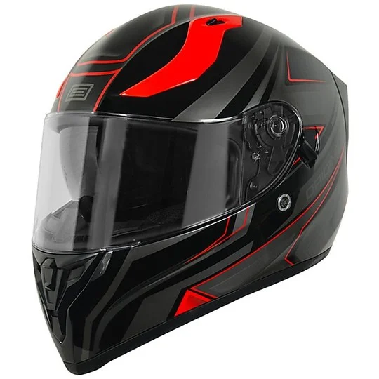 Novità Casco Moto Integrale Origine Strada Graviter Nero Rosso