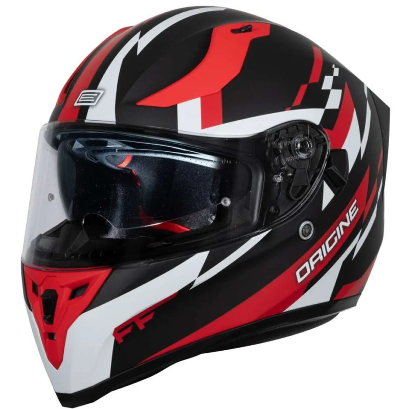 Compra Oggi Stesso Casco Moto IntegraleORIGINE STRADA REVEAL Rosso Nero Opaco 22.06