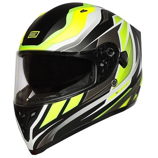 Casco Moto Integrale Origine STRADA REVOLUTION Giallo Titanio Nero Opaco Affare