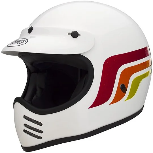 Casco Moto integrale Premier Style anni 70 MX LC 8 Acquista Ora