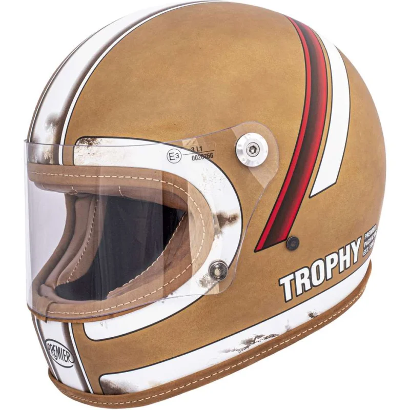 Più Venduto Casco Moto Integrale Premier TROPHY PLATINUM EDITION BOS DO OS BM